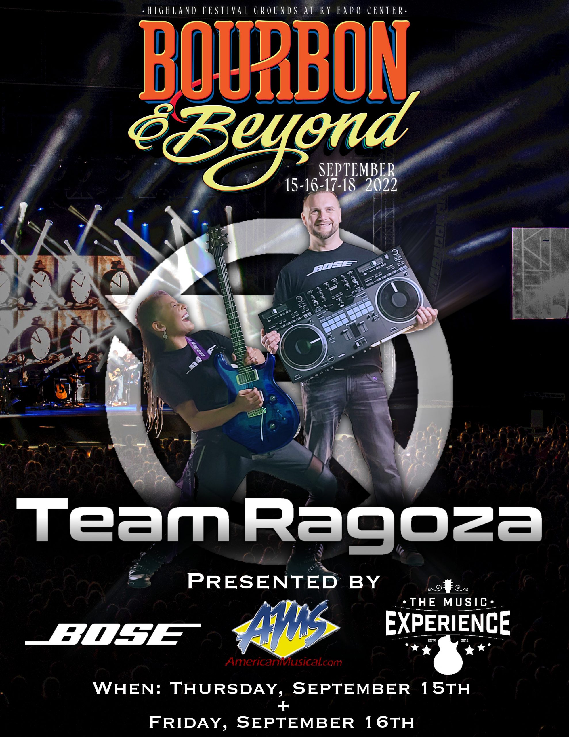 Team Ragoza - Live at the Bose/AMS/The Music Experience Booth